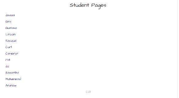 student pages